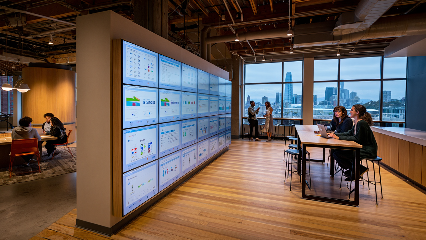 Modern office space representing Authorium's headquarters